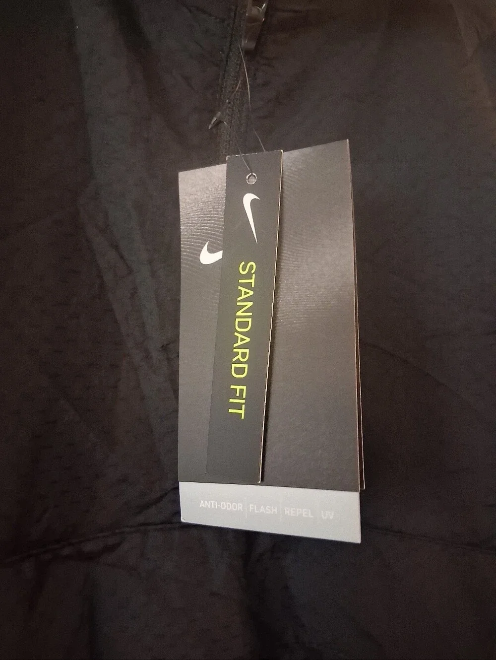 Nike Black Windbreaker Sz S NWT